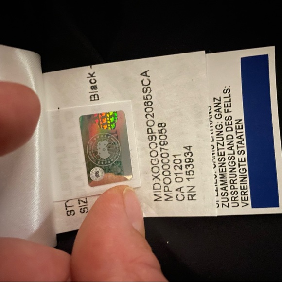 BRAND NEW Canada Goose Chelsea Parka Black - Picture 13 of 15